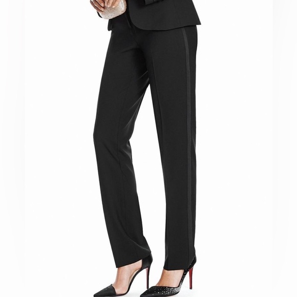 Calvin Klein Collection Pants - Vintage Calvin Klein Collection Women’s 100% Wool Black High Waisted Pants